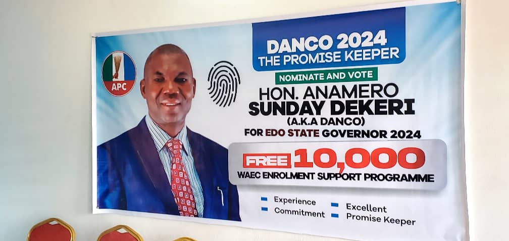 Hon Anamero free WAEC enrollment for 10,000 Edo students