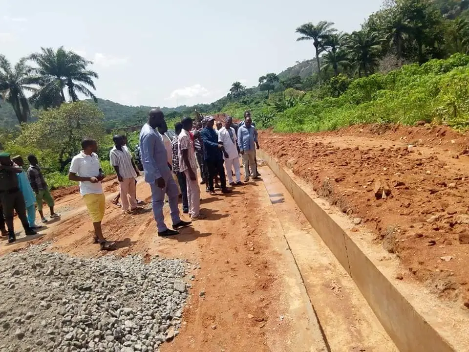 Hon Anamero Road Projects in Etsako Pre-swearing in (9)