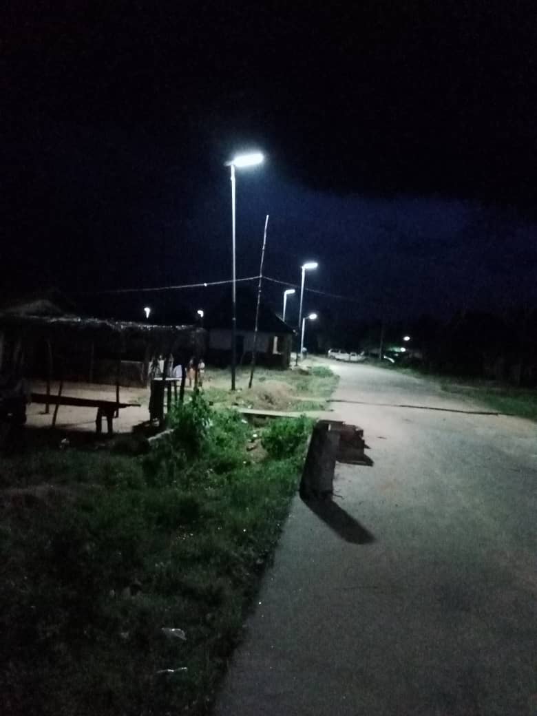 Solar Street Lights Across Etsako (1)
