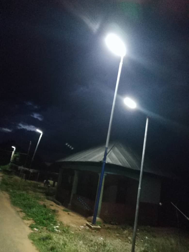 Solar Street Lights Across Etsako (7)