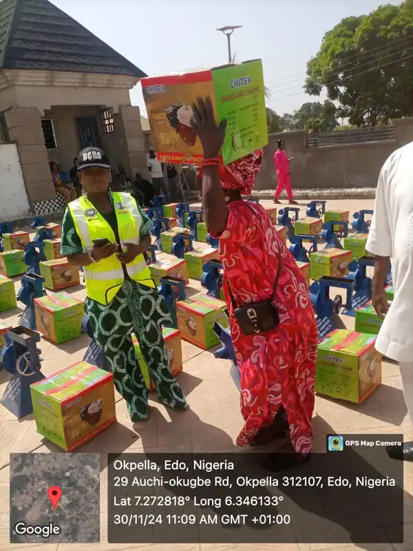 Hon Anamero Empowers etsako women