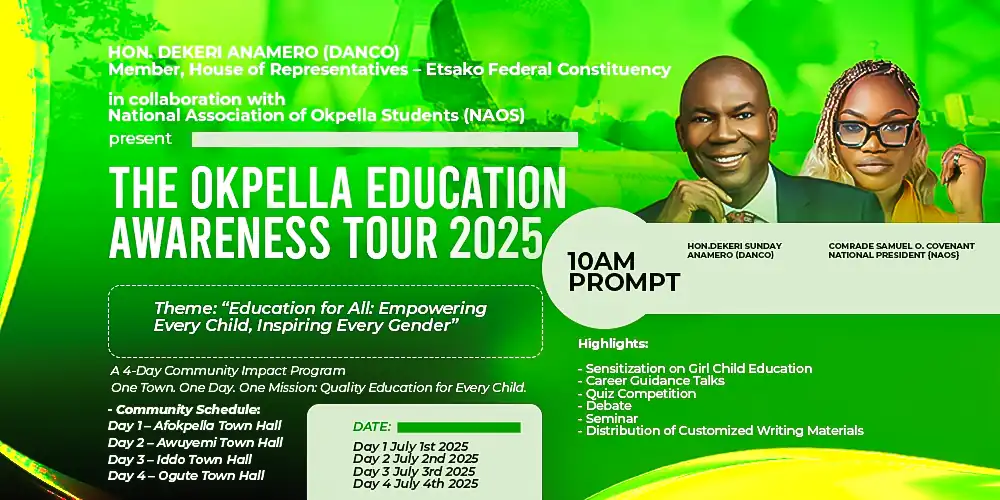 Okpella Education Awareness Tour 2025