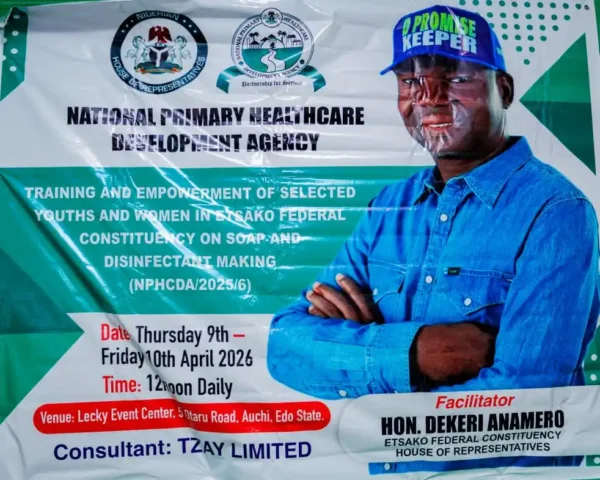 Hon Anamero Empowerment Training April 9-10