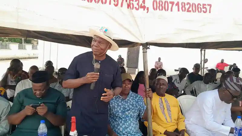 Hon Anamero Host Wards Okpella Ward Executives