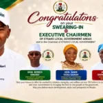 Hon Anamero Congratulates New Etsako Council Chairmen
