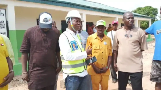 Hon. Anamero Commissions Omoaka Primary School as Wider Development Projects Advance Across Etsako