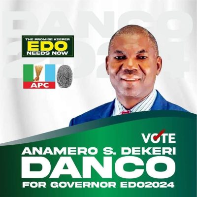 Hon Anamero Declares for Edo Governorship